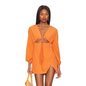 Superdown Selene Wrap Dress